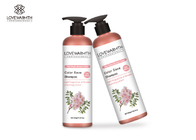 ピンクの桜の花弁を搭載する100%の性質のシャンプーおよびコンディショナーの軽い芳香